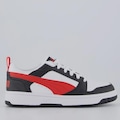 Tênis Infantil Puma Rebound V6 BRANCO
