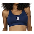 Top Run More Alta Sustentação Feminino AZUL