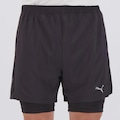 Shorts Puma 2IN1 Velocity Masculino PRETO