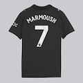 Camisa Manchester City Away 2026 Puma 7 Marmoush Infantil PRETO
