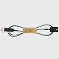 Leash Silverbay Pro Big Wave 9 X 8mm PRETO