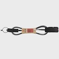 Leash Silverbay Pro Longboard Panturrilha 10 X 7mm PRETO