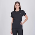 Camiseta Under Armour MC Tech SSC Feminina PRETO