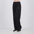 Calça Fila Wide Essentials Rib Feminina PRETO