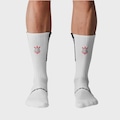 Meia Cano Alto de Futebol Corinthians Pro Socks Ultragrip - Masculino BRANCO