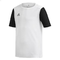 Camisa adidas Estro 19 Infantil BRANCO/PRETO