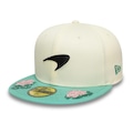 Boné New Era 59Fifty Mclaren Racing Masculino OFF WHITE