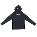 Blusão de Moletom Canguru Fechado New Era New England Patriots NFL Masculino AZUL