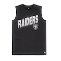 Camiseta Regata New Era Basica Las Vegas Raiders NFL Masculina CINZA