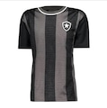 Camiseta Braziline Botafogo Romper Infantil PRETO