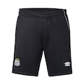 Bermuda Umbro Santos Viagem 2025 Masculina PRETO