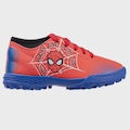 Chuteira Society Infantil Dray Marvel Homem Aranha VERMELHO