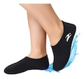 Sapatilha para Hidroginástica Realtex Solado Neoprene Antiderrapante PRETO
