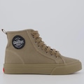 Tênis Feminino Redley High Látex MARROM