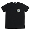 Camiseta Volcom Dropped Oversize Masculina PRETO