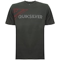 Camiseta Quiksilver Emb Side Omni Masculina CINZA ESCURO