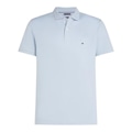 Camisa Polo Tommy Hilfiger Liquid Cotton Rwb Cuff Slim Masculina AZUL CLARO