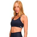 Top Alto Giro Nadador Essentials Feminino PRETO