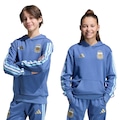Blusão de Moletom com capuz adidas Argentina DNA Infantil AZUL