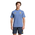 Camiseta adidas Argentina Tiro Travel Masculina AZUL