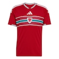 Camisa País de Gales I 26/27 adidas Masculina VERMELHO