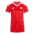 Camisa Chile I 26/27 adidas Feminina VERMELHO