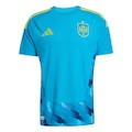 Camisa de Goleiro Espanha I 26/27 adidas Jogador Masculina AZUL