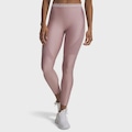 Calça Legging de Treino Under Armour HeatGear Rib Feminina ROSA