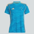 Camisa do Cruzeiro III 25/26 adidas Feminina AZUL