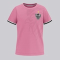 Camisa Atlético Mineiro Troféu Infantil ROSA