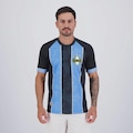 Camisa do Grêmio Classic Matchday Listrada Masculina PRETO