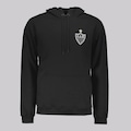 Blusão de Moletom Atlético Mineiro Canguru Masculina PRETO
