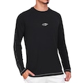 Camiseta Manga Longa Mormaii Beach Masculina PRETO