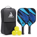 Kit Pickleball Joola Ben Johns Blue Lightning com 2 Raquetes + 4 Bolas + 1 Bolsa AZUL