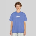 Camiseta Alive Clássica Optical Masculina AZUL