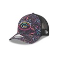 Boné New Era 9Forty M-Crown A-Frame Green Bay Packers NFL Masculino PRETO