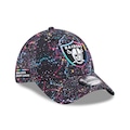 Boné New Era 39Thirty Las Vegas Raiders NFL Masculino PRETO