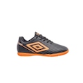 Chuteira De Futsal Umbro Adamant Top Speed Jr - Infantil PRETO/LARANJA