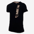 Camiseta Corinthians Nike Infantil PRETO/LARANJA