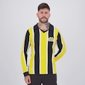 Camisa do Criciúma Retrô 1988 ML Masculina AMARELO