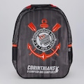Mochila Corinthians Infantil CINZA