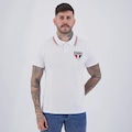 Camisa Polo São Paulo Hill Masculina BRANCO