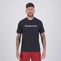 Camiseta Fila Regular Sport Club Letter Masculina PRETO