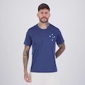 Camisa Cruzeiro Eco Marinho Masculina AZUL