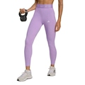 Calça Legging adidas Techfit Capri Feminina ROXO CLARO/BRANCO