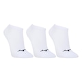 Kit 3 Pares de Meia Mizuno Unissex BRANCO