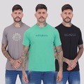 Kit 03 Camisetas Nicoboco Masculina SORTIDA