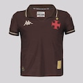 Camisa do Vasco III 25/26 Kappa Infantil MARROM