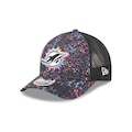 Boné New Era 9Forty M-Crown A-Frame Miami Dolphins NFL Masculino PRETO