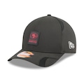 Boné New Era 9Forty M-Crown San Francisco 49ers NFL Sideline Masculino PRETO